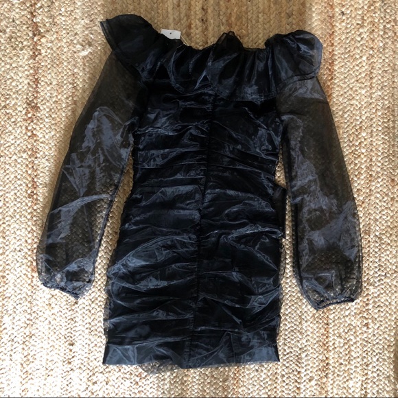 Lovers + Friends Black Tulle Dress - Picture 10 of 10